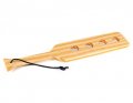 WOOD PADDLE WITH 4 HOLES