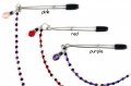 Single Strand Deluxe Beaded Clamps