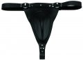 Male Chastity Belt - Back Strap - One Lock