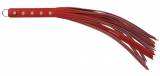 20 in Red Leather Strap Whip
