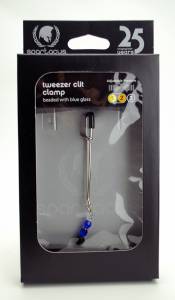 Beaded Clit Clamp - Blue