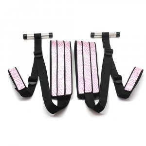 FAUX LEATHER DOOR SEX SWING