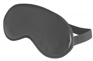 BLINDFOLD-GLOSSY FAUX LEATHER